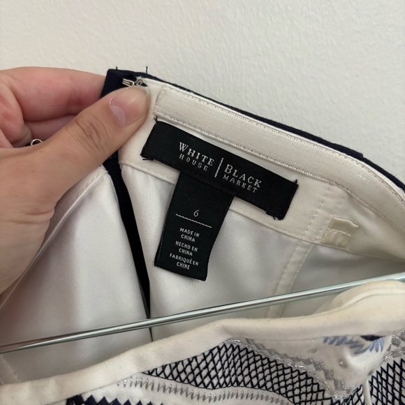 American Eagle Costal matching set size Small | white maxi skirt embellished top - Picture 10 of 11